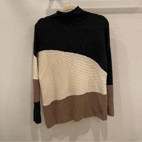 FRENCH CONNECTION Color Block Sweater - Picture 2 of 9